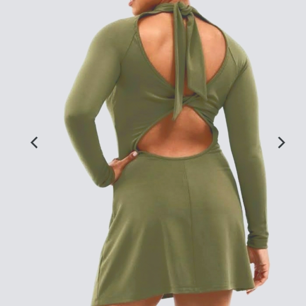 Dress (Fabletics) M/8  Olive